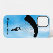 Fallschirmspringer-Design Smartphone-Hülle iPhone Hülle (Rückseite (Horizontal))