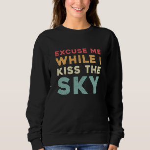 Fallschirmspringer Entschuldigung, während ich den Sweatshirt