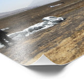 Fallschirmspringer Fotodruck (Ecke)