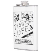 Fallschirmspringer glauben, dass Schafe eine Botsc Flachmann (Links)