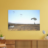 Fallschirmspringer Leinwanddruck (Insitu (Wohnzimmer))