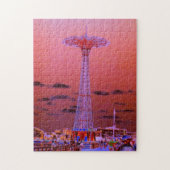 Fallschirmspringer Psychedelic Jigsaw Puzzle (Vertikal)