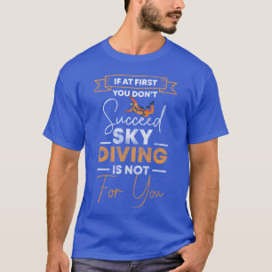 Fallschirmspringer Sprung Etreme Sport Freundin T-Shirt