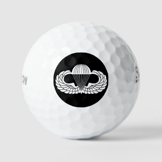 Fallschirmspringerabzeichen Golfball (Vorderseite)