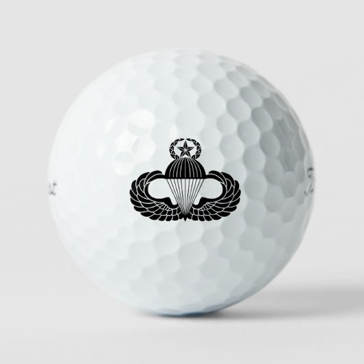 Fallschirmspringerabzeichen, Meister Golfball (Vorderseite)