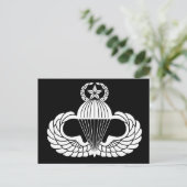 Fallschirmspringerabzeichen, Meister Postkarte (Stehend Vorderseite)