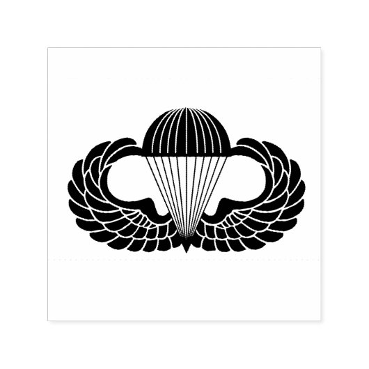 Fallschirmspringerabzeichen Permastempel (Design)