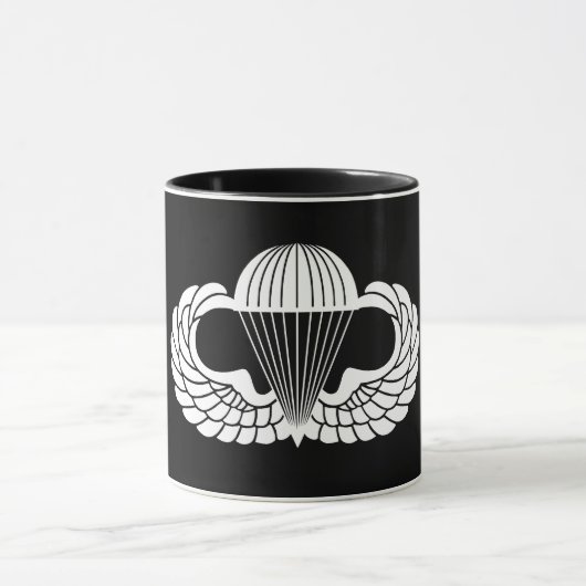 Fallschirmspringerabzeichen Tasse (Zentrum)