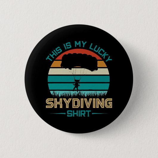 Fallschirmspringerschule Portland Button (Vorderseite)