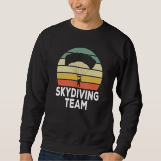 Fallschirmsprung-Team Fallschirmspringen Vintage-S Sweatshirt