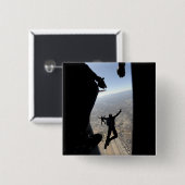 Fallschirmteam der US-Luftwaffe Button (Vorne & Hinten)