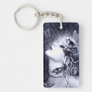 Fallschmetterling Schlüsselanhänger