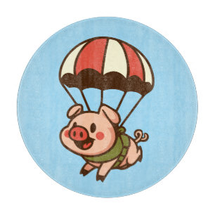 Fallschwein Schneidebrett