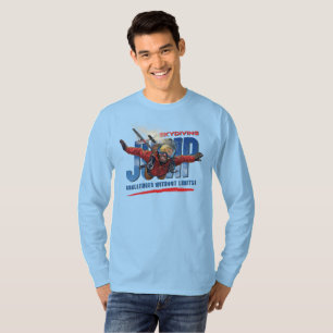 Fallspringen - Fühlen Sie Freiheit über den Wolken T-Shirt