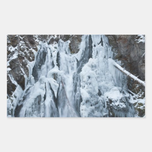 Fallsticker Rechteckiger Aufkleber (Vorderseite)