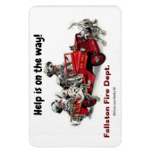Fallston Fire Dept. Flexible Magnet (Vertikal)