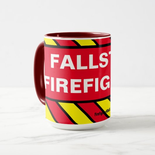 FALLSTON FIREFIGHTER TASSE (Vorderseite Links)