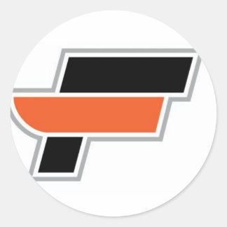 Fallston Runder Aufkleber