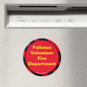 Fallston Volunteer Fire Department Magnet (In Situ (Geschirrspüler))