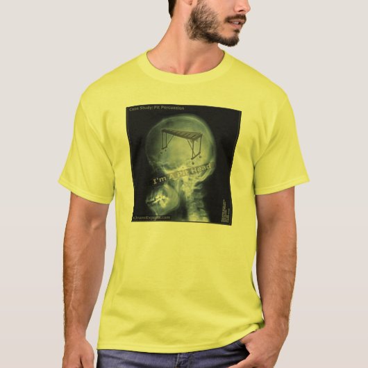 Fallstudie: Gruben-Schlagzeug T-Shirt (Vorderseite)