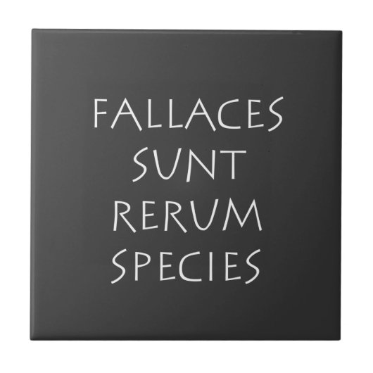Fallsunt-Rerum-Arten Fliese (Vorderseite)