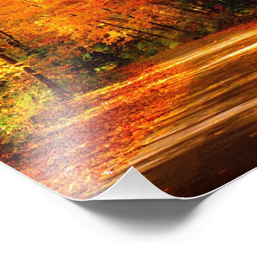 Fallszene Fotodruck (Ecke)