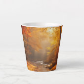 Fallszene Latte-Tasse Milchtasse (Vorderseite)