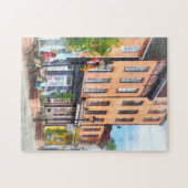 Fällt Punkt-Straße Puzzle (Horizontal)