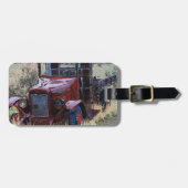 Falltage vergangen gepäckanhänger (Vorderseite horizontal)