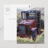 Falltage vergangen postkarte (Vorne/Hinten)