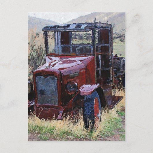 Falltage vergangen postkarte (Vorderseite)