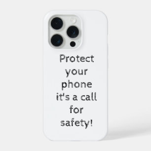 Falltelefon Witz lustiger Schutz iPhone 15 Pro Hülle