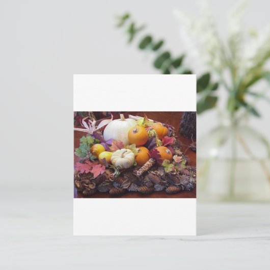 Falltisch Postkarte (Stehend Vorderseite)