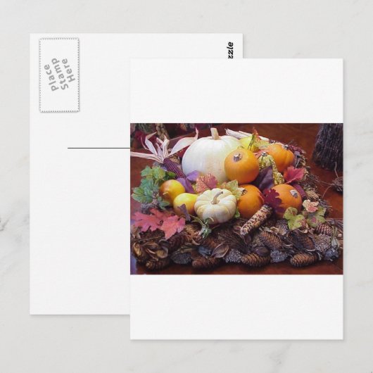 Falltisch Postkarte (Vorne/Hinten)