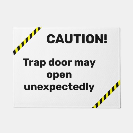 Falltür-Tür-Matte Fußmatte (Vorderseite)