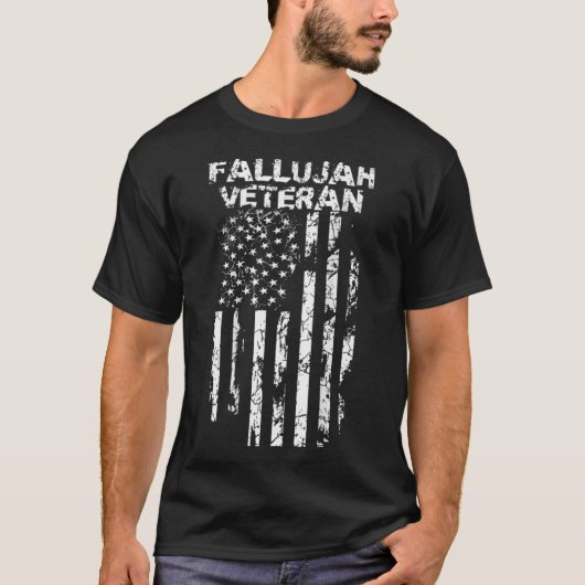 Fallujah-Shirt - Geschenk für das Militär - Kriegs T-Shirt (Vorderseite)