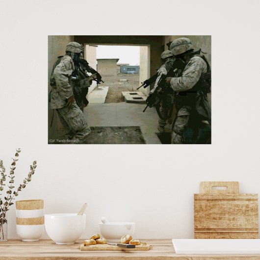 FALLUJAH SHUFFLE POSTER (Küche)