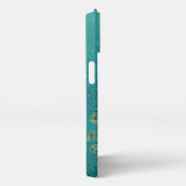 Fallviatur für Pfau iPhone Hülle (Rechte Seite)