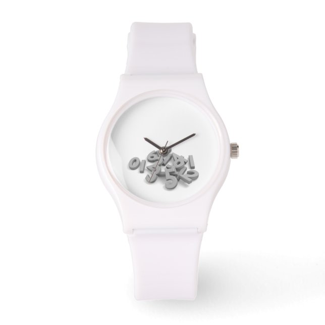 Fallzahlen Armbanduhr (Vorderseite)