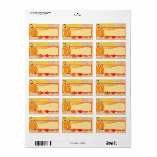 Fallzeit Adressaufkleber (Vorne)