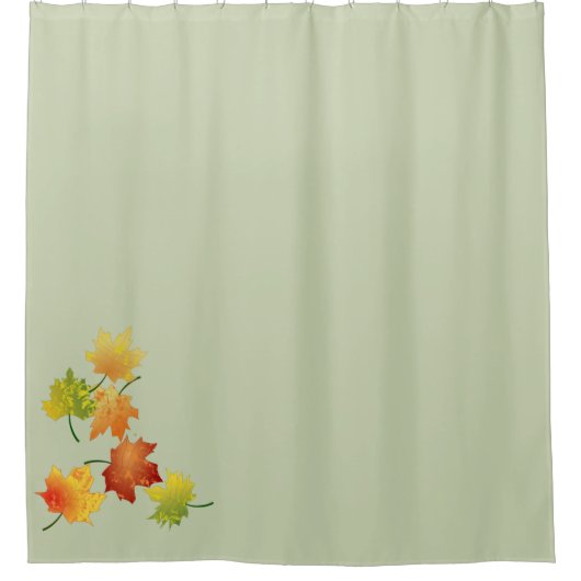 Fallzeit Duschvorhang (Vorderseite)