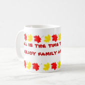 Fallzeit Kaffeetasse (Vorderseite Links)