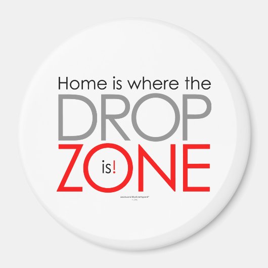 Fallzone für Skydiving Magnet (Vorne)