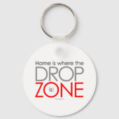 Fallzone für Skydiving Schlüsselanhänger (Vorderseite)