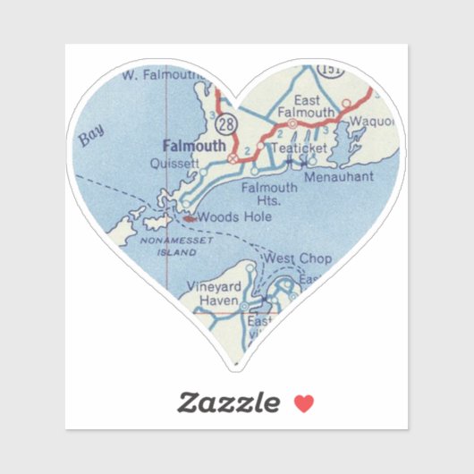 Falmouth Aufkleber (Blatt)