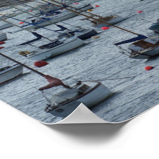 Falmouth by OllyArt Fotografy Poster (Ecke)