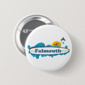 Falmouth - Cape Cod Button (Vorne & Hinten)