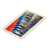 Falmouth Cape Cod Massachusetts Vintage Postcard Magnet (Linke Seite)