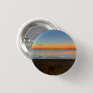 Falmouth Cape Cod Sonnenuntergang Foto Pin Button