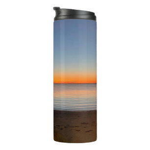 Falmouth Cape Cod Sonnenuntergang Foto Thermosbecher